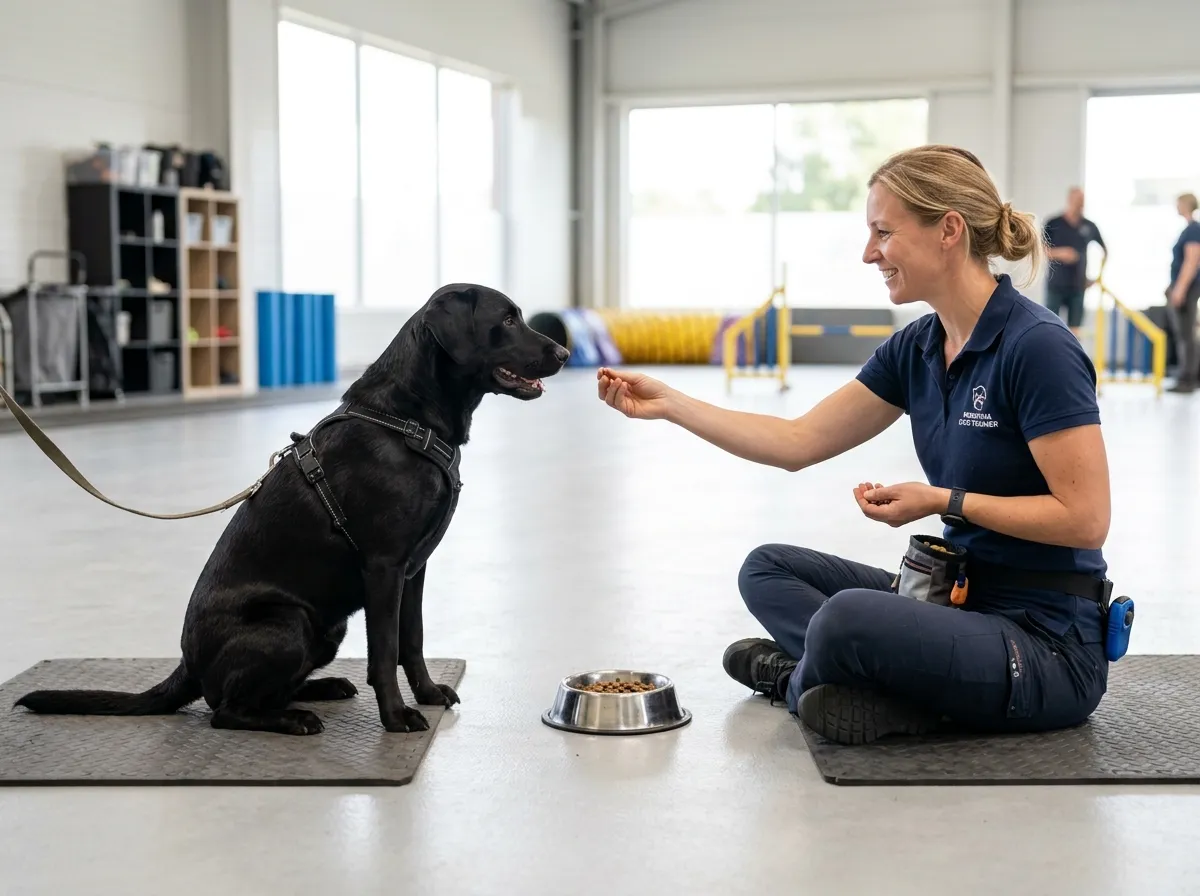 dog trainers for resource guarding using positive reinforcement techniques